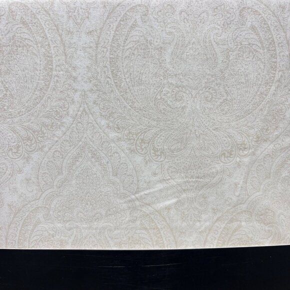 Ralph Lauren Queen Sheet Set Rosedale Paisley Beige - Picture 2 of 6